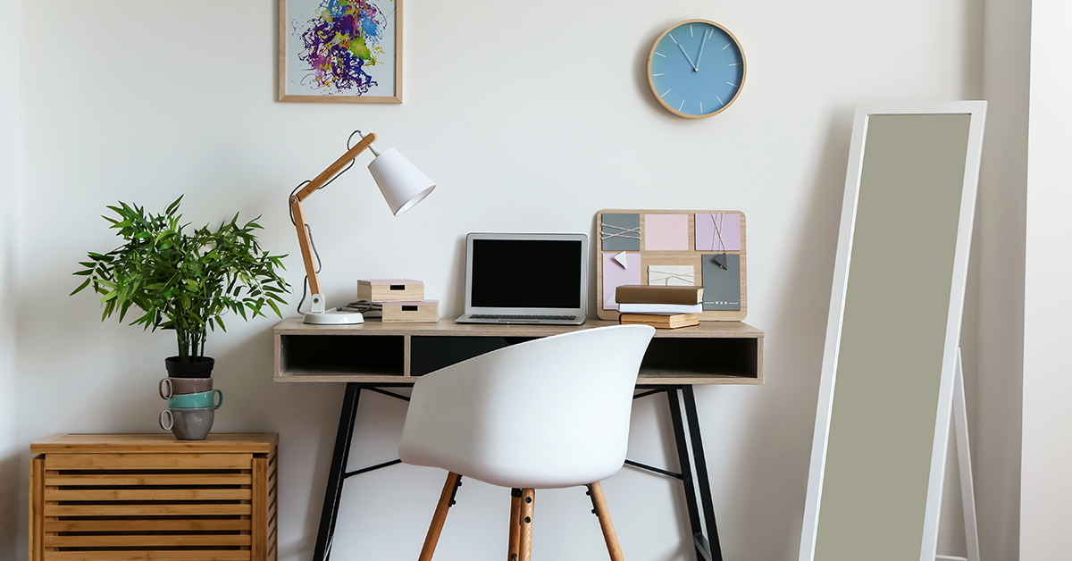home office decor - Intelligent Decor for a Home Office - Inviting Home