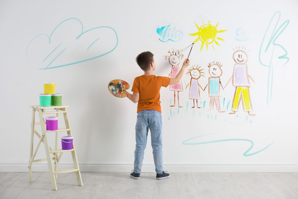 Why Kids Love to Draw On Walls and Furniture - MAIN Cleaning Solutions