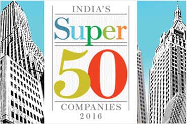 India's super 50 companies 2016
