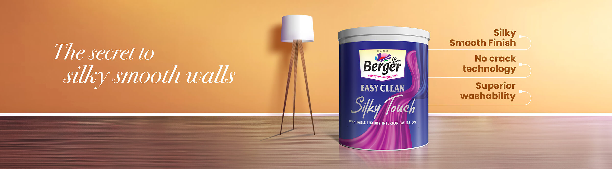 Easy Clean Silky Touch Banner